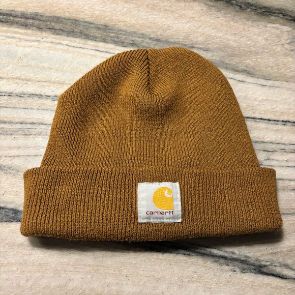 Carhartt Accessories - Carhartt Brown Knit Beanie
